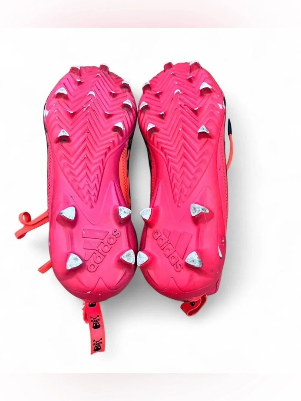 Adidas Adizero Elite 2.0 football cleats - red and black
